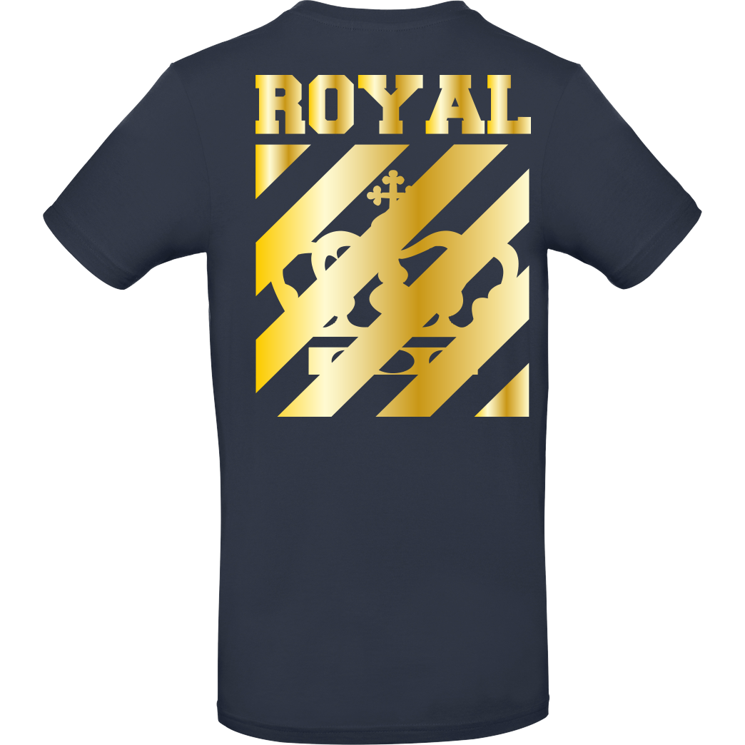 RoyaL RoyaL - King T-Shirt B&C EXACT 190 - Navy