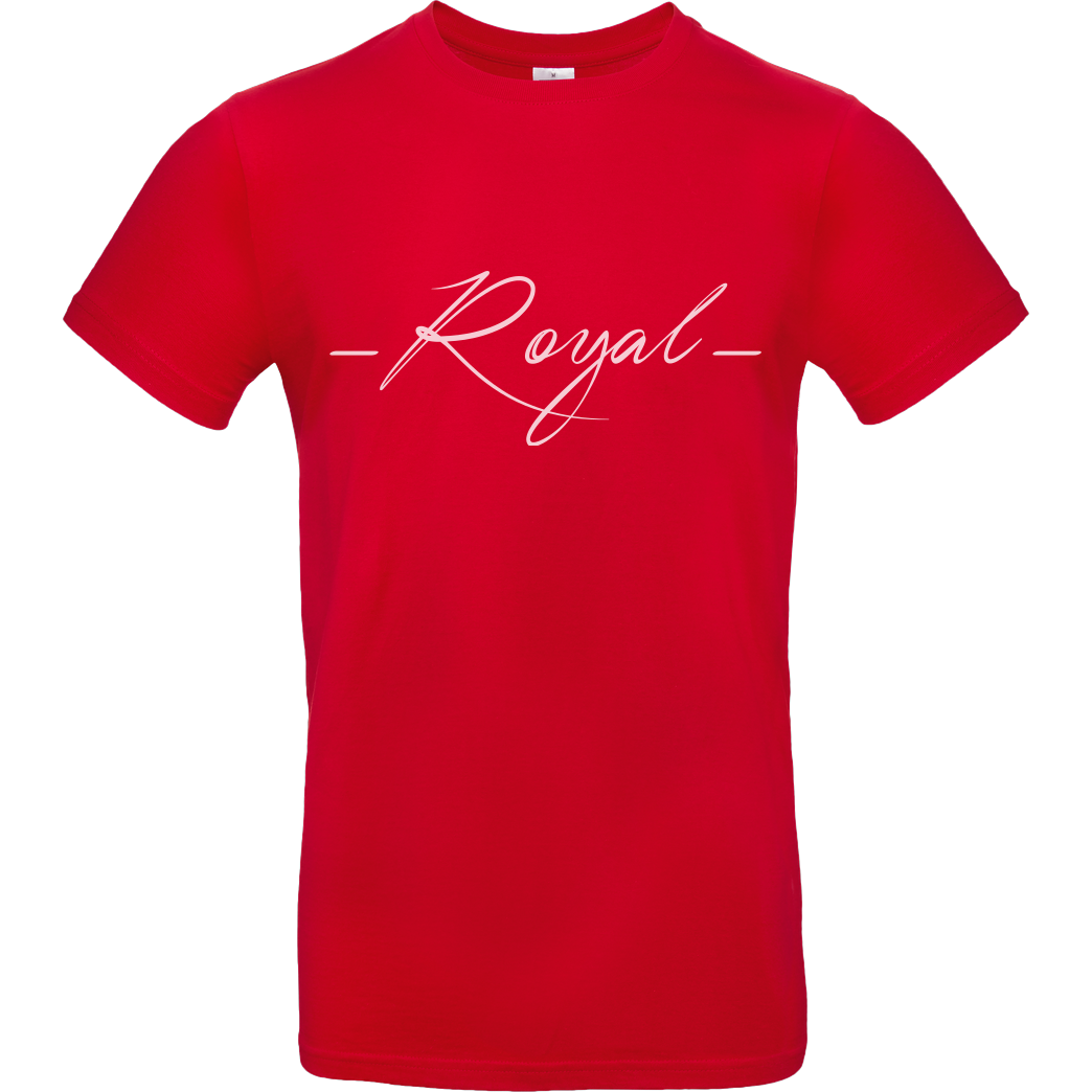 RoyaL RoyaL - King T-Shirt B&C EXACT 190 - Rot