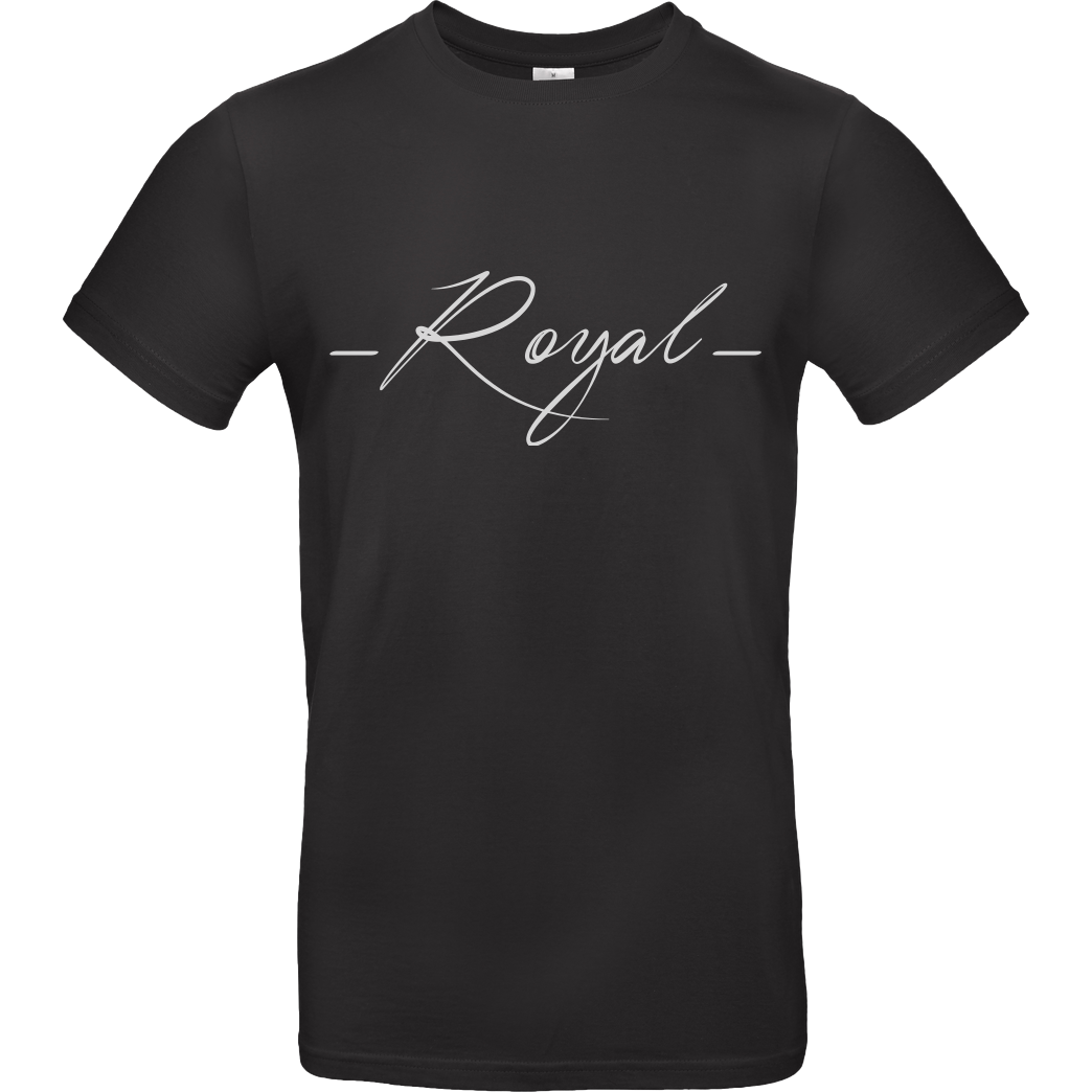 RoyaL RoyaL - King T-Shirt B&C EXACT 190 - Schwarz