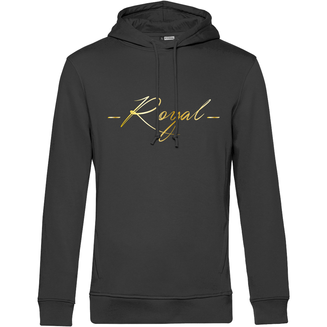 RoyaL RoyaL - King Sweatshirt B&C HOODED INSPIRE - schwarz