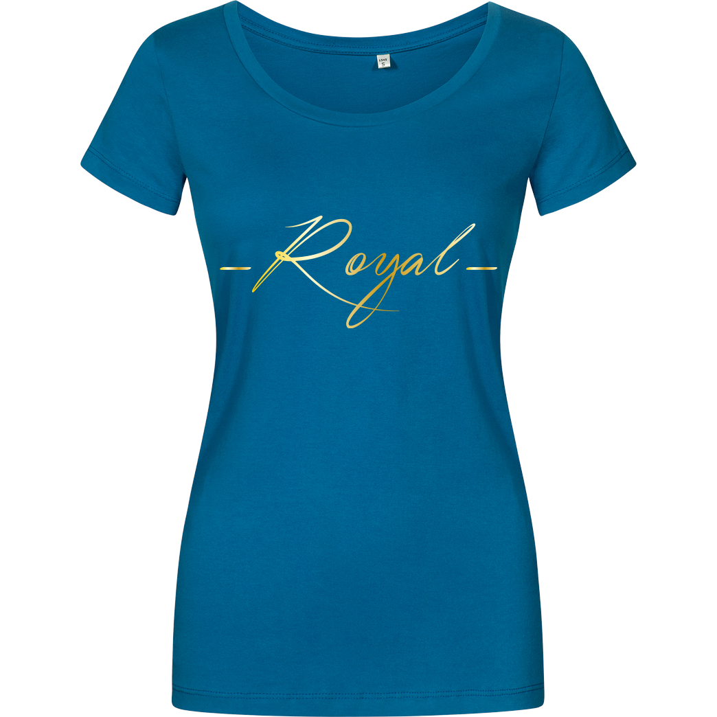 RoyaL RoyaL - King T-Shirt Damenshirt petrol