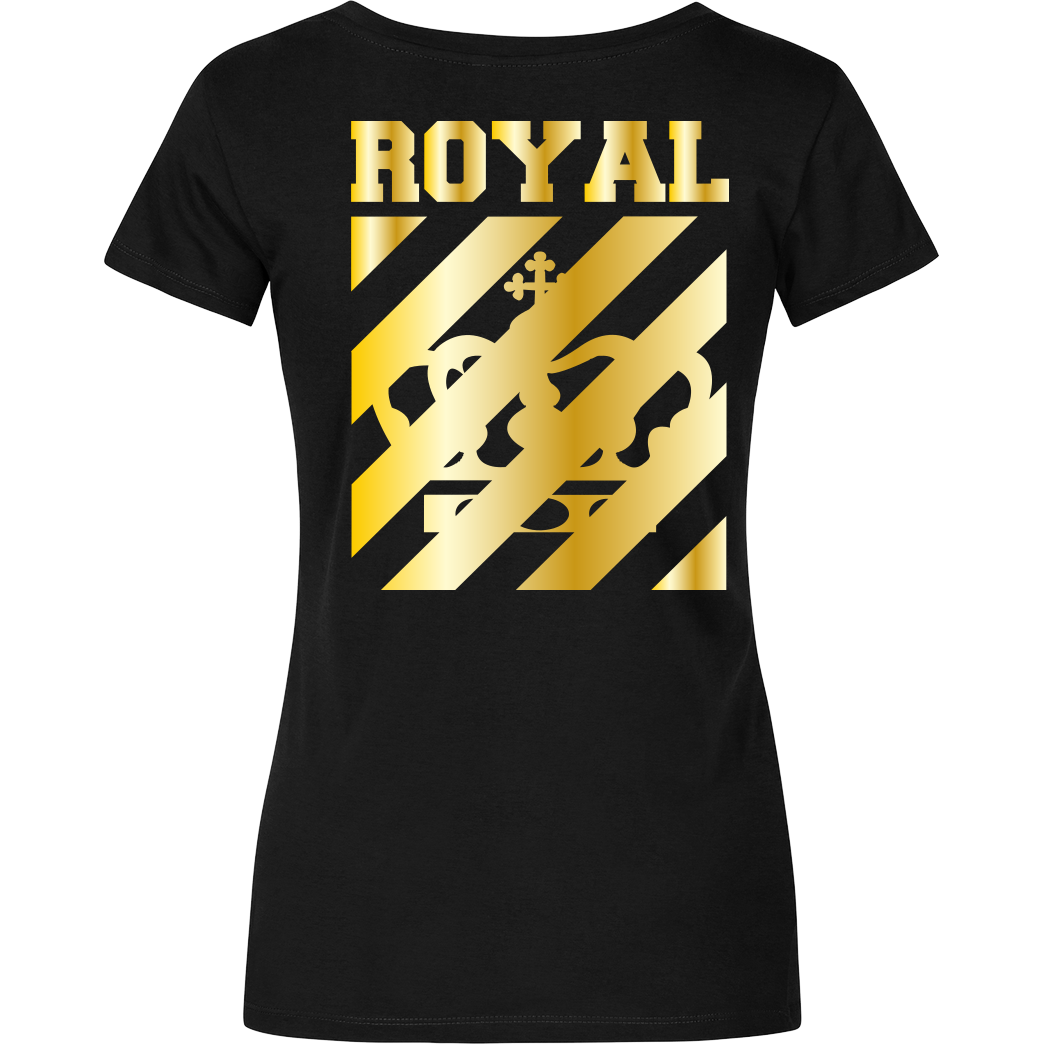 RoyaL RoyaL - King T-Shirt Damenshirt schwarz