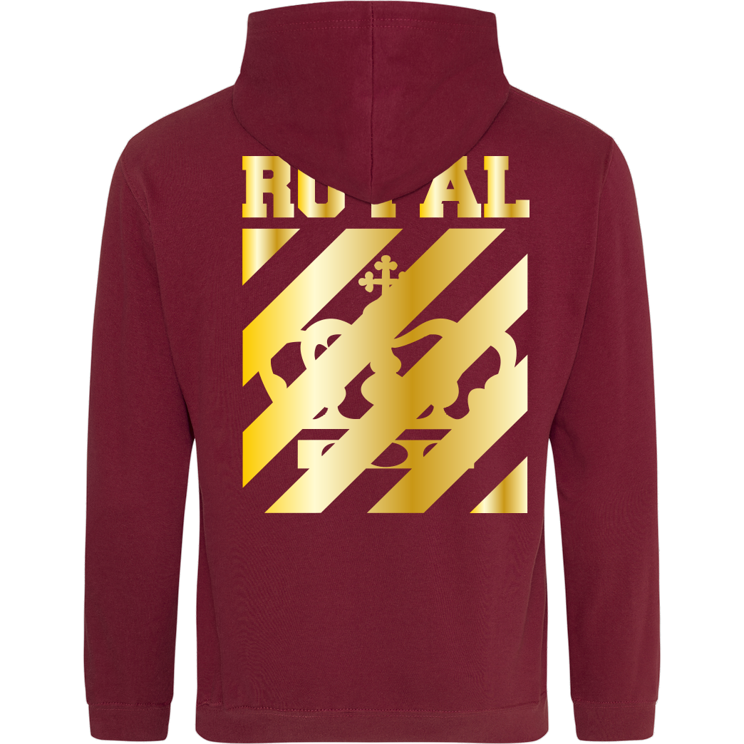 RoyaL RoyaL - King Sweatshirt JH Hoodie - Bordeaux