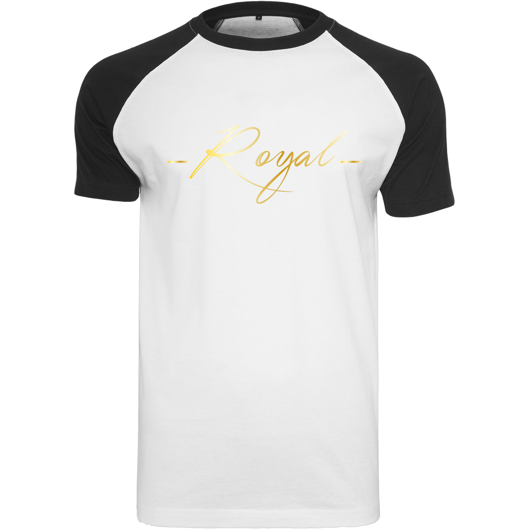 RoyaL RoyaL - King T-Shirt Raglan-Shirt weiß
