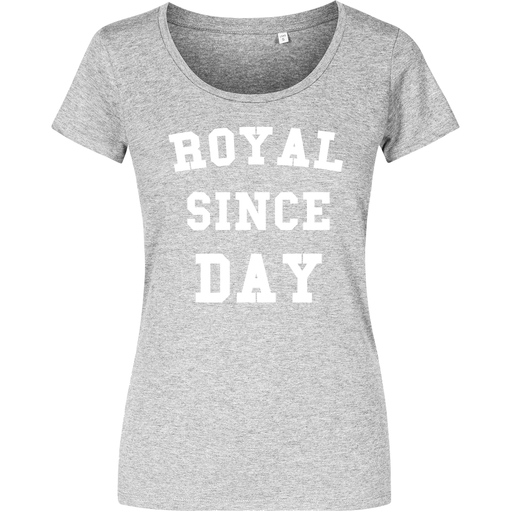 RoyaL RoyaL - RSD T-Shirt Damenshirt heather grey