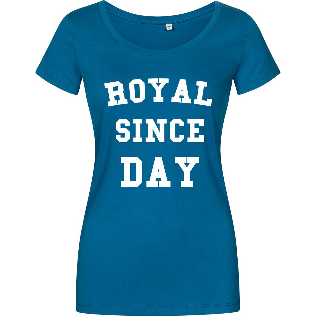 RoyaL RoyaL - RSD T-Shirt Damenshirt petrol