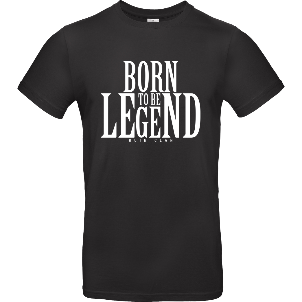 RuiN Ruin - Legend T-Shirt B&C EXACT 190 - Schwarz