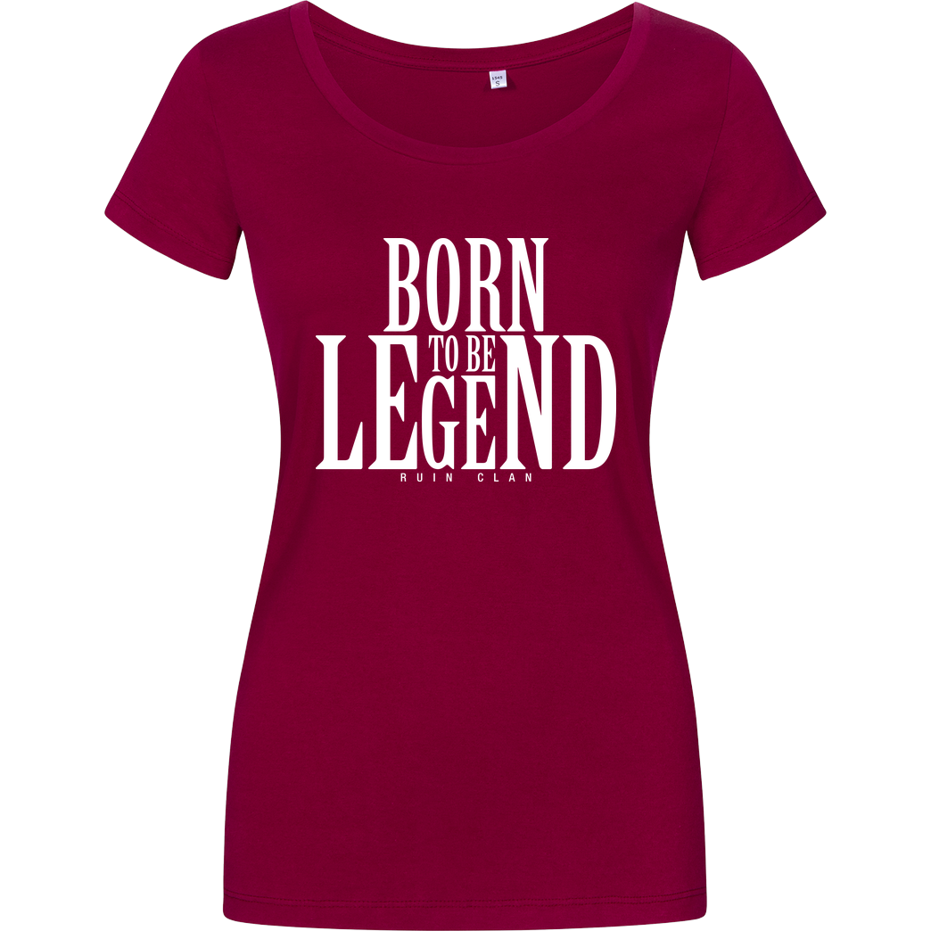 RuiN Ruin - Legend T-Shirt Damenshirt berry