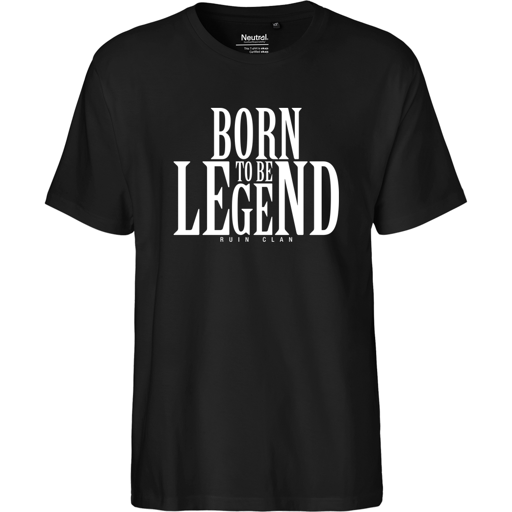 RuiN Ruin - Legend T-Shirt Fairtrade T-Shirt - schwarz