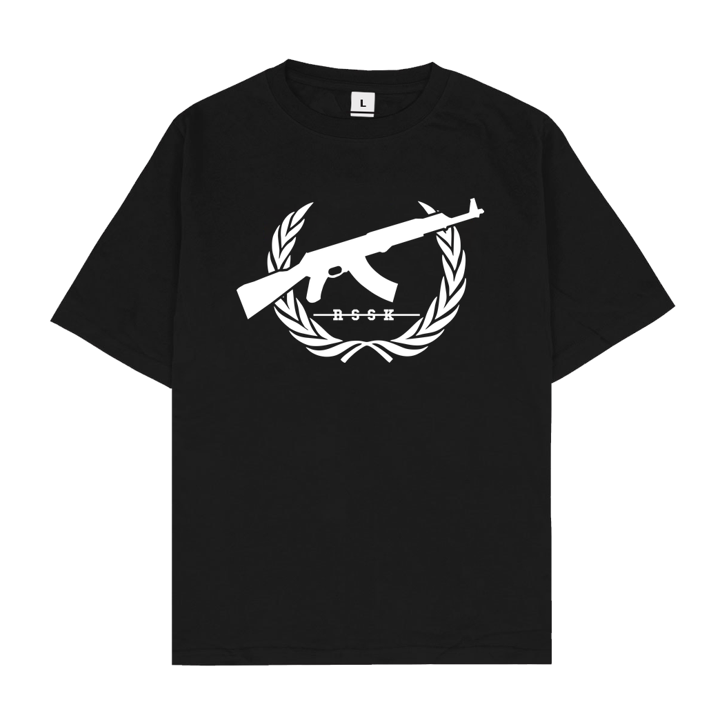 Russak Russak - AK T-Shirt Oversize T-Shirt - Schwarz