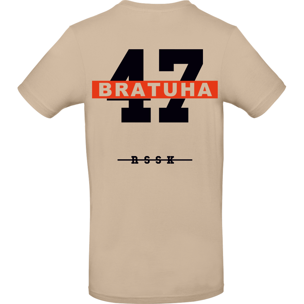 Russak Russak - Bratuha T-Shirt B&C EXACT 190 - Sand