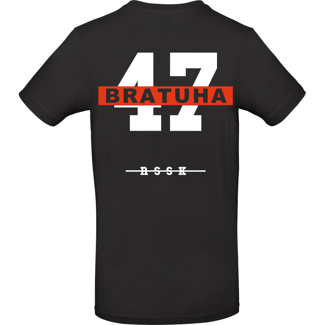 Russak Russak - Bratuha T-Shirt B&C EXACT 190 - Schwarz