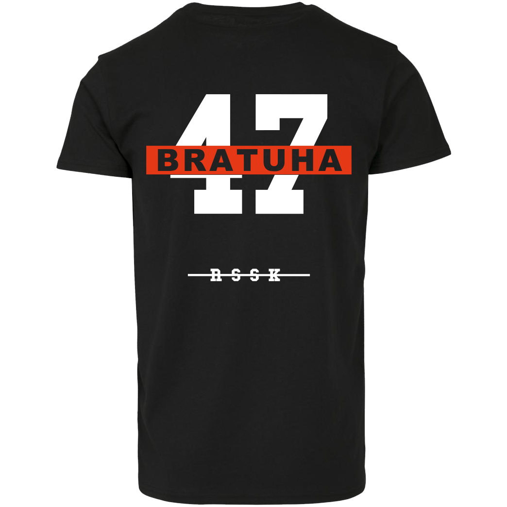 Russak Russak - Bratuha T-Shirt Hausmarke T-Shirt  - Schwarz