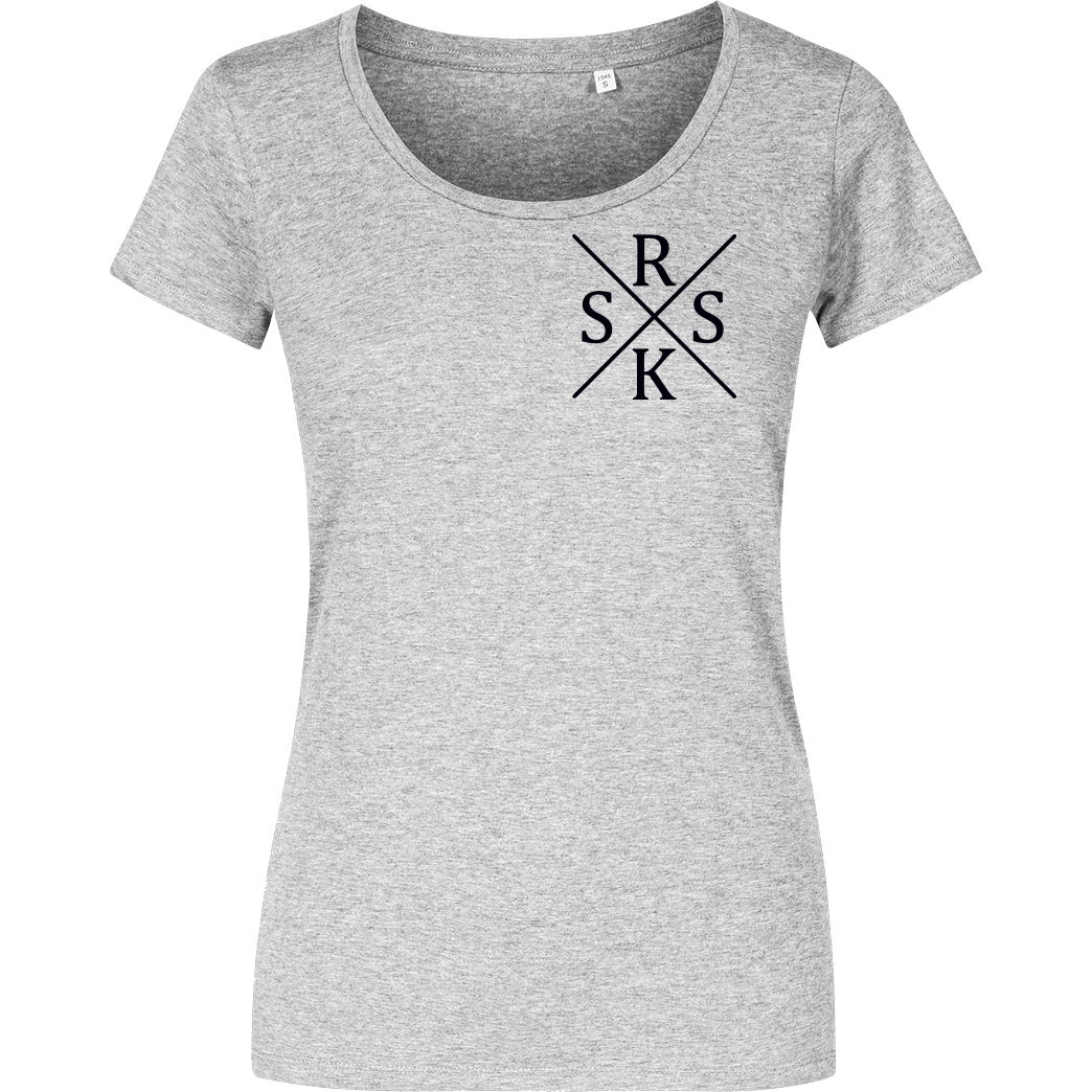 Russak Russak - Sistronka T-Shirt Damenshirt heather grey