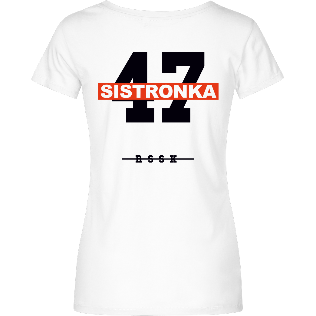 Russak Russak - Sistronka T-Shirt Damenshirt weiss
