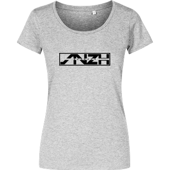 Scenzah - Logo Damenshirt heather grey