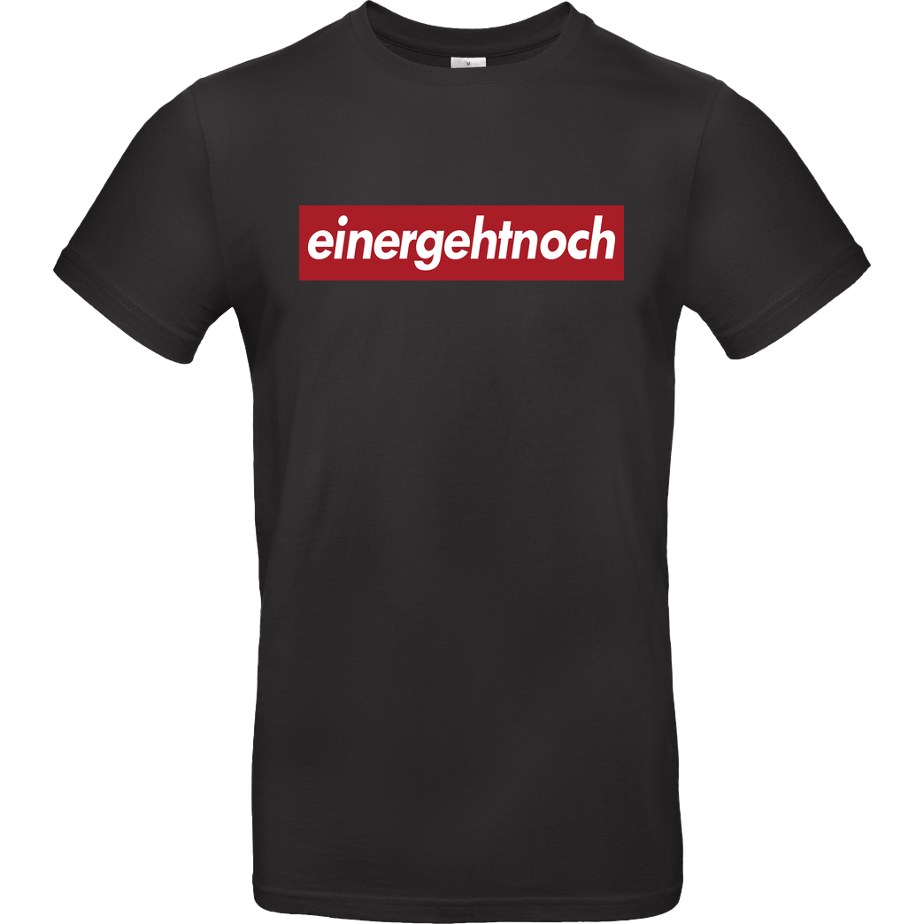 schmittywersonst schmittywersonst - einergehtnoch T-Shirt B&C EXACT 190 - Schwarz