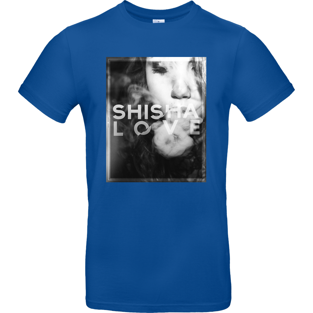 schmittywersonst schmittywersonst - Love Shisha T-Shirt B&C EXACT 190 - Royal