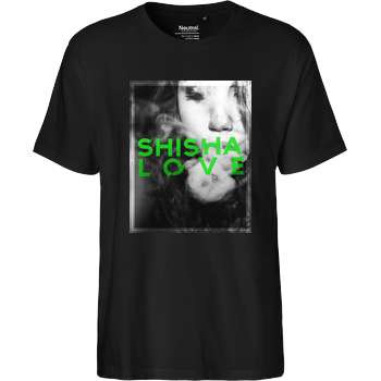 schmittywersonst - Love Shisha Fairtrade T-Shirt - schwarz