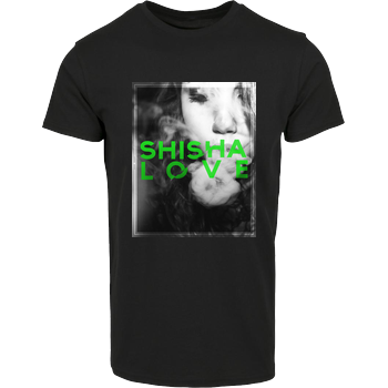 schmittywersonst - Love Shisha Hausmarke T-Shirt  - Schwarz