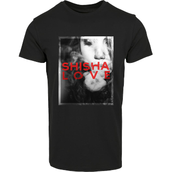 schmittywersonst - Love Shisha Hausmarke T-Shirt  - Schwarz