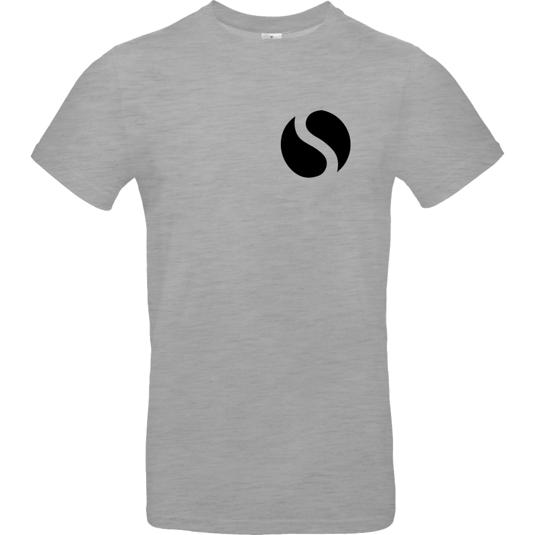 schmittywersonst schmittywersonst - S Logo T-Shirt B&C EXACT 190 - heather grey