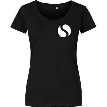 schmittywersonst - S Logo Damenshirt schwarz