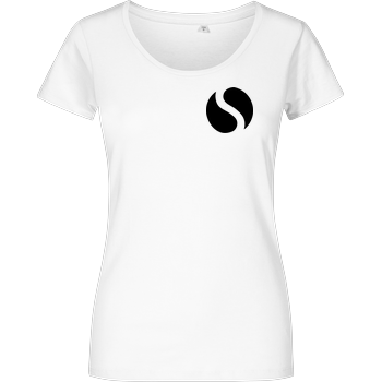schmittywersonst - S Logo Damenshirt weiss