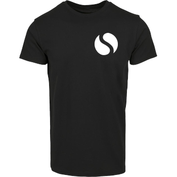 schmittywersonst - S Logo Hausmarke T-Shirt  - Schwarz