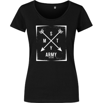 schmittywersonst - SMTY Army Damenshirt schwarz