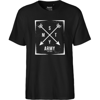 schmittywersonst - SMTY Army Fairtrade T-Shirt - schwarz