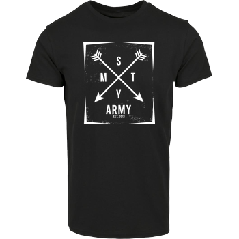 schmittywersonst - SMTY Army Hausmarke T-Shirt  - Schwarz