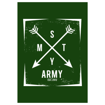 schmittywersonst - SMTY Army Kunstdruck grün