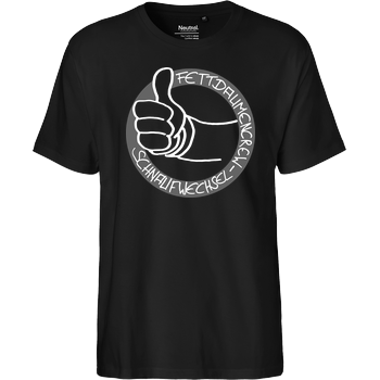 Schnaufwechsel - Logo Fairtrade T-Shirt - schwarz