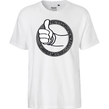 Schnaufwechsel - Logo Fairtrade T-Shirt - weiß