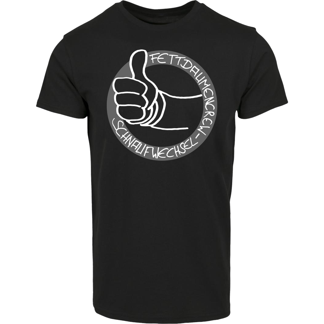 Schnaufwechsel Schnaufwechsel - Logo T-Shirt Hausmarke T-Shirt  - Schwarz