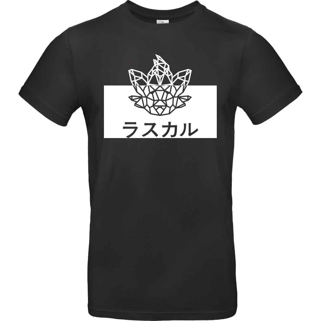 Sephiron Sephiron - Japan Schlingel Kanji & Kana T-Shirt B&C EXACT 190 - Schwarz