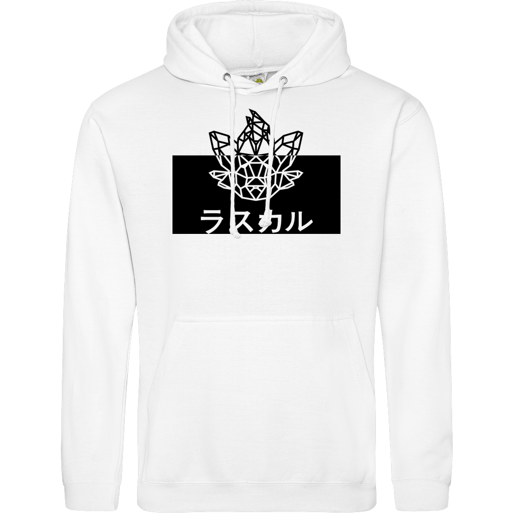 Sephiron Sephiron - Japan Schlingel Kanji & Kana Sweatshirt JH Hoodie - Weiß