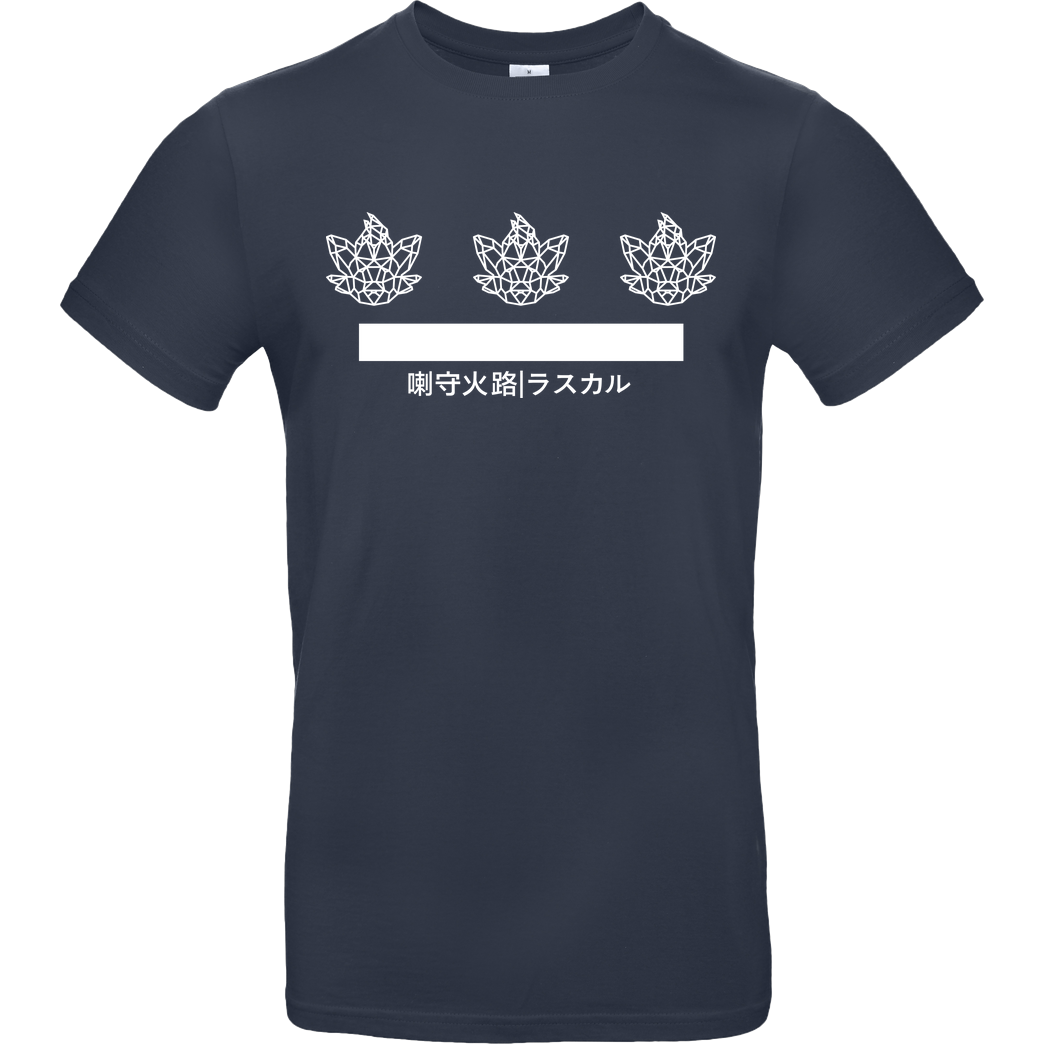 Sephiron Sephiron - Japan Schlingel Stripe T-Shirt B&C EXACT 190 - Navy