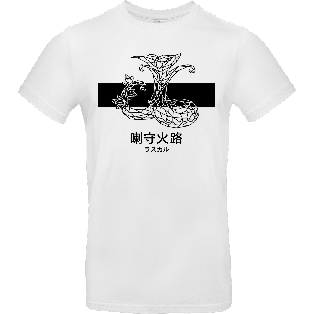 Sephiron Sephiron - Mokuba 01 T-Shirt B&C EXACT 190 - Weiß