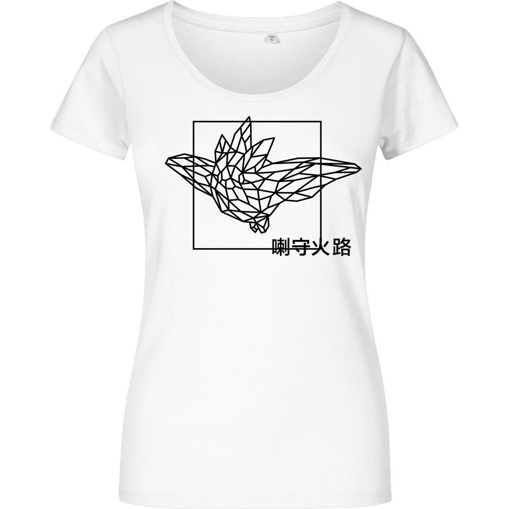 Sephiron Sephiron - Pampers 1 T-Shirt Damenshirt weiss