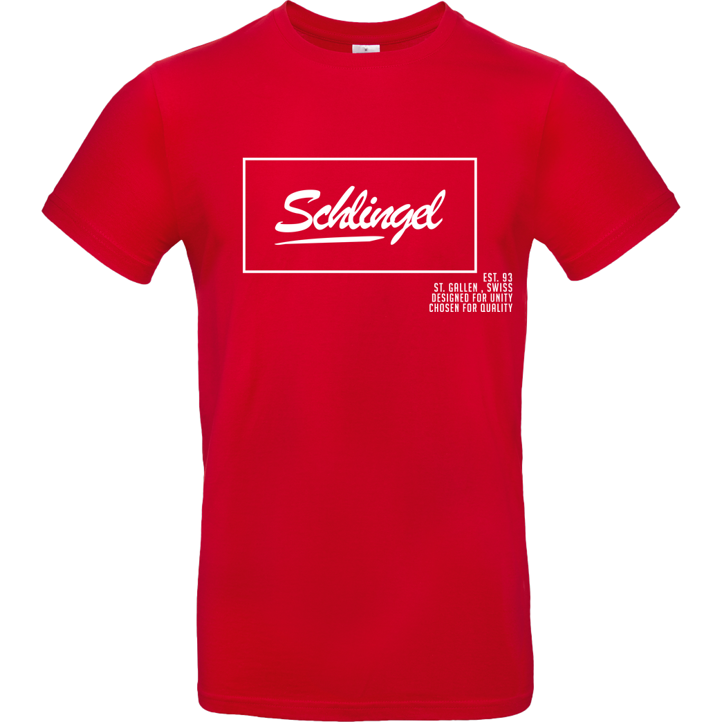 Sephiron Sephiron - Schlingel T-Shirt B&C EXACT 190 - Rot