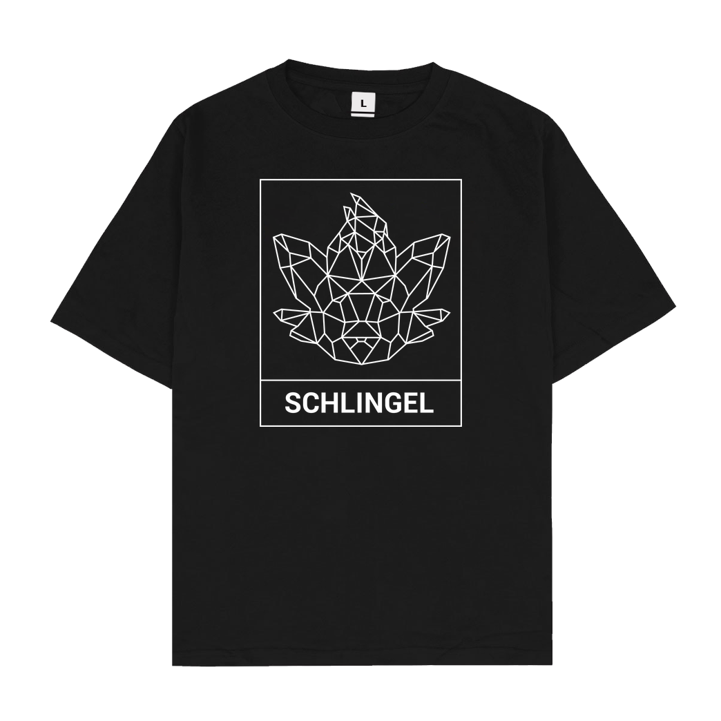 Sephiron Sephiron - Schlingel Kasten T-Shirt Oversize T-Shirt - Schwarz