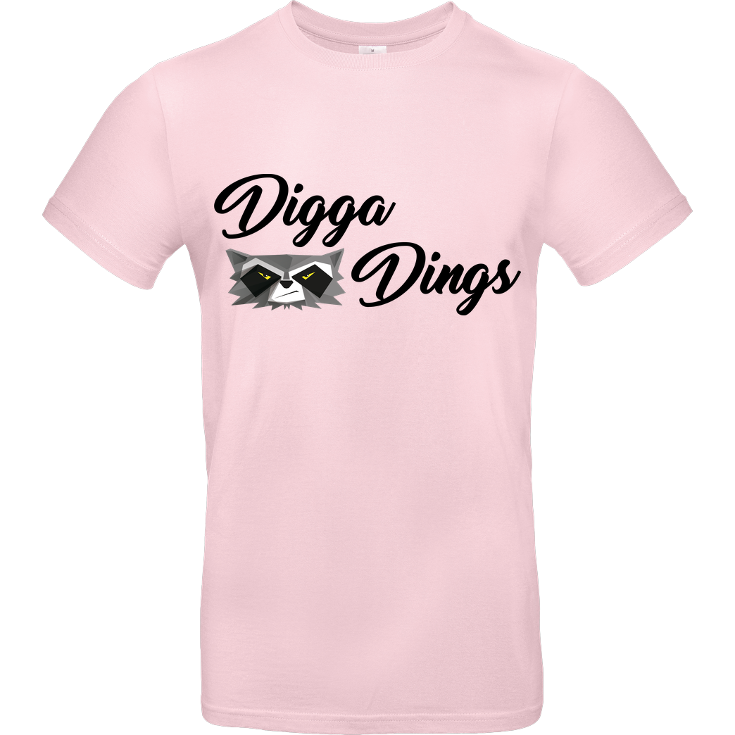 Shlorox Shlorox - Digga Dings T-Shirt B&C EXACT 190 - Rosa
