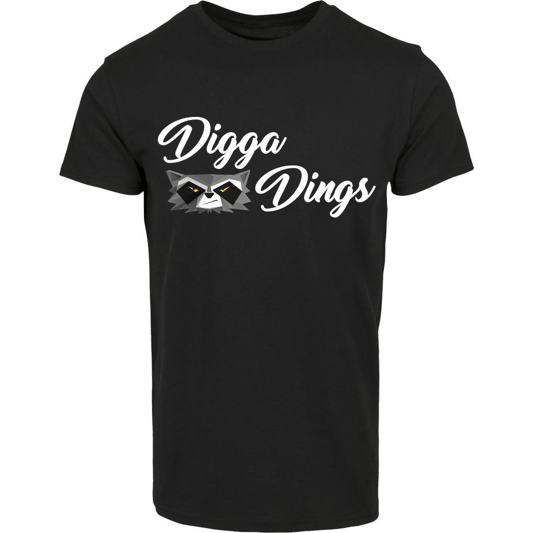 Shlorox Shlorox - Digga Dings T-Shirt Hausmarke T-Shirt  - Schwarz