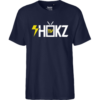 shokzTV - Logo T-shirt Fairtrade T-Shirt - navy