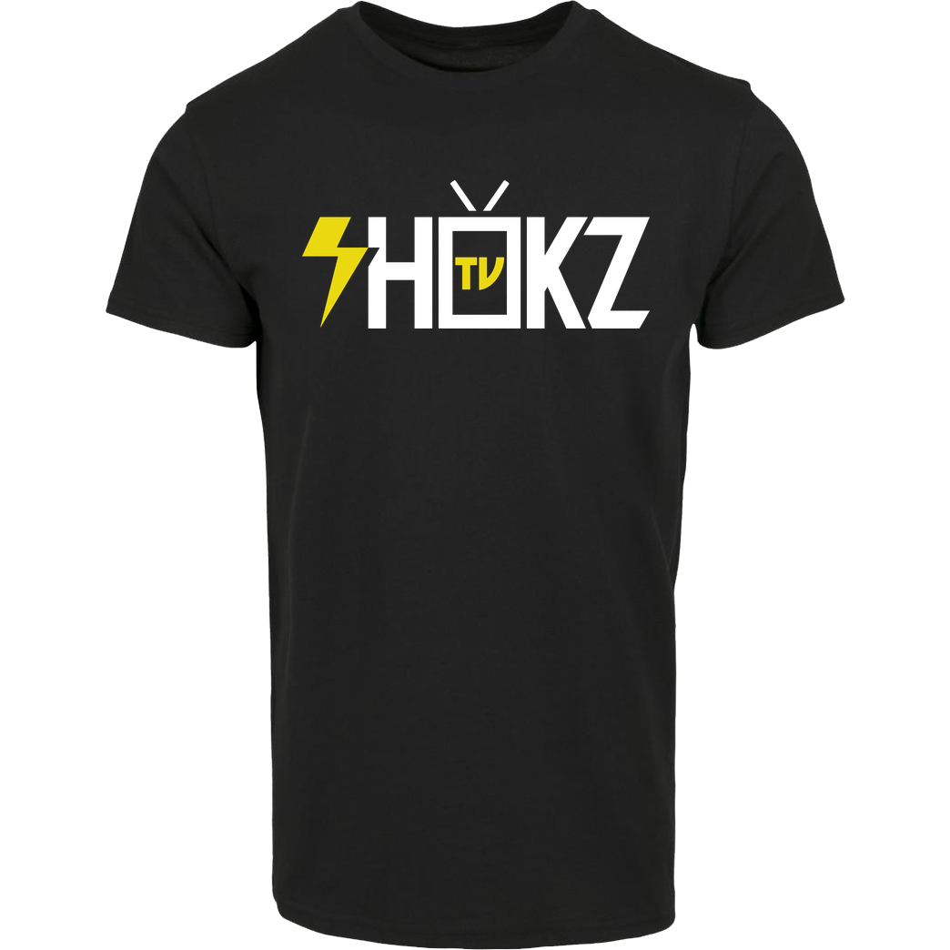 shokzTV shokzTV - Logo T-shirt T-Shirt Hausmarke T-Shirt  - Schwarz