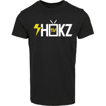 shokzTV - Logo T-shirt Hausmarke T-Shirt  - Schwarz