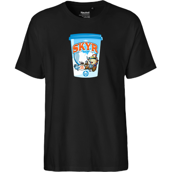 shokzTV - Skyr T-shirt Fairtrade T-Shirt - schwarz