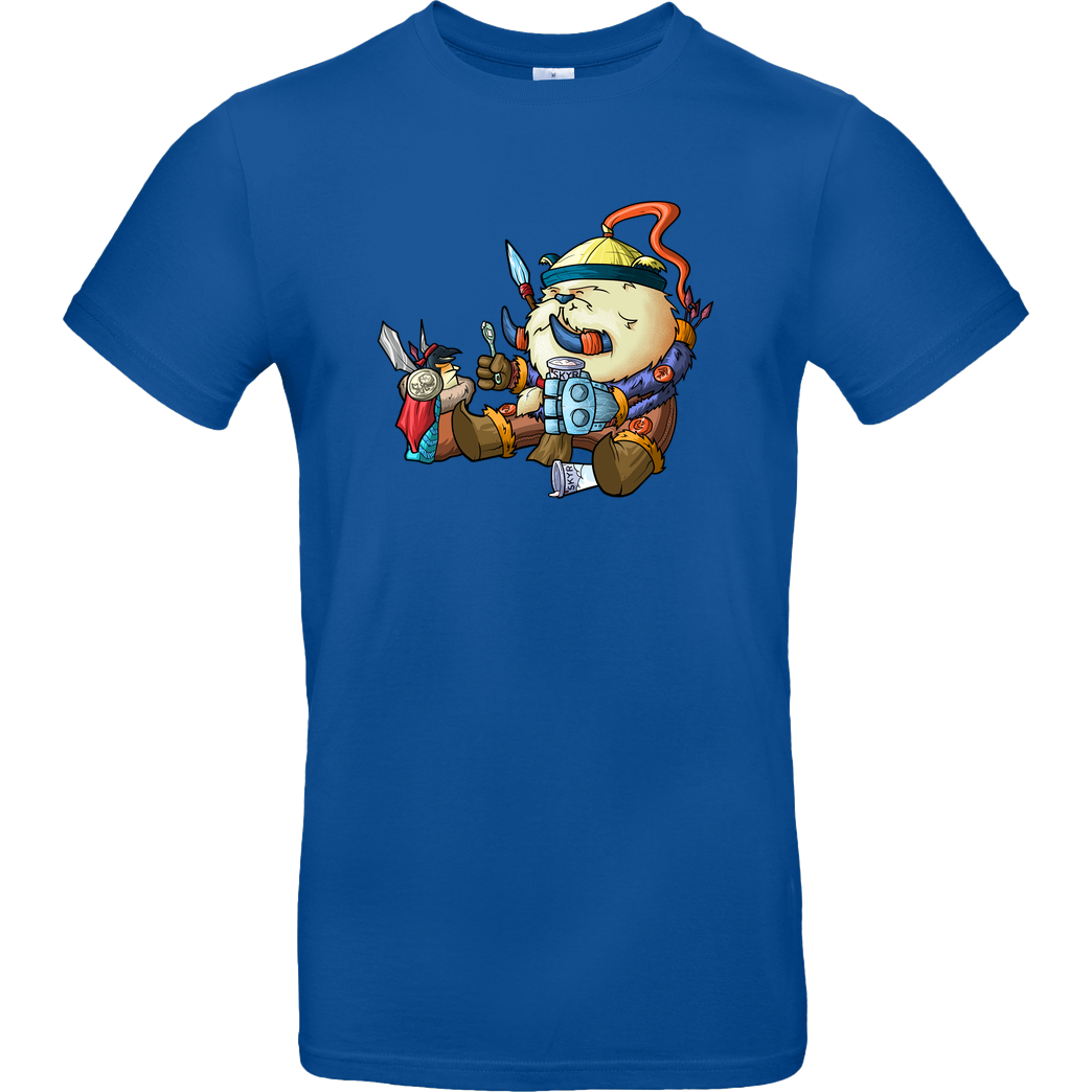 shokzTV shokzTV - Tusk with penguin T-shirt T-Shirt B&C EXACT 190 - Royal